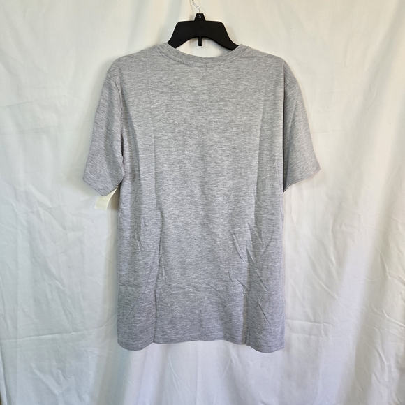 Garfield Mens Gray Short Sleeve Christmas Holiday Cartoon Graphic Tee Medium NEW - Picture 4 of 5